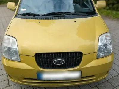 Gebraucht Kia Picanto LX 65 PS (47 kW) 2006 Gelb Kleinwagen