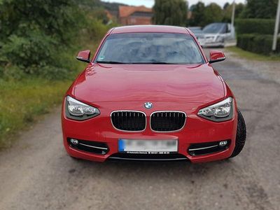 Rot Gebraucht 2012 BMW 116 Sport Line Kleinwagen | 12.000 € (Teuer)