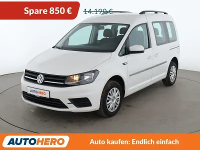 Gebraucht VW Caddy Trendline 84 PS (61 kW) 2017 Weiß Van / Kleinbus