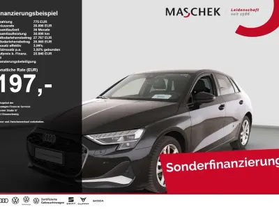 Gebraucht Audi A3 Advanced Plus 150 PS (110 kW) 2025 Schwarz Limousine
