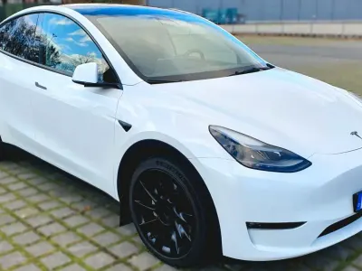 Gebraucht Tesla Model Y Long Range AWD 378 kW (514 PS) 2022 Weiß SUV