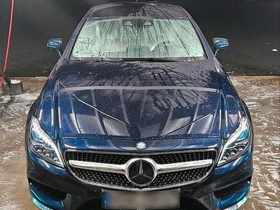 Usata Mercedes CLS400 AMG line 333 CV (244 kW) 2016 Blu Berlina