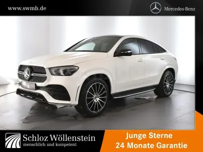 Gebraucht Mercedes GLE350 AMG 194 PS (142 kW) 2022 Manufaktur diamantweiß bright Coupé