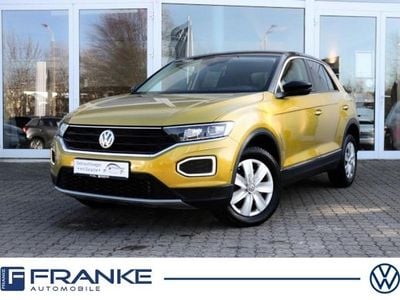 Gebraucht VW T-Roc IQ Drive 150 PS (110 kW) 2019 Gelb SUV