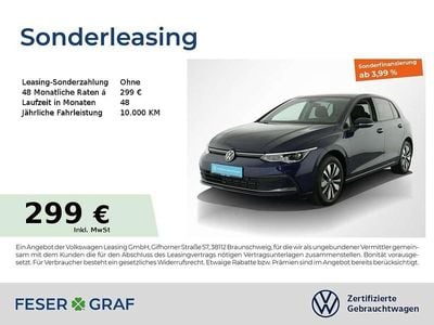 Gebraucht VW Golf VIII Move 110 PS (80 kW) 2024 Atlantic blue metallic Limousine