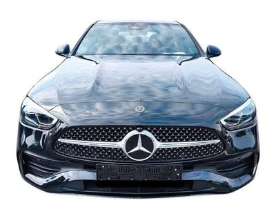 Gebraucht Mercedes C220 AMG line 197 PS (144 kW) 2023 Obsidianschwarz Limousine