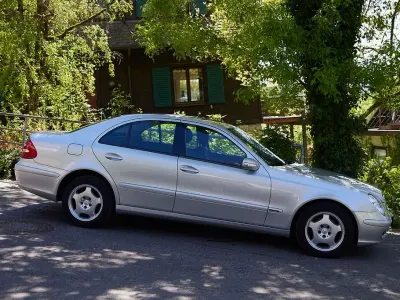 Brugt Mercedes E200 Classic 122 HK (89 kW) 2004 Sølv Sedan