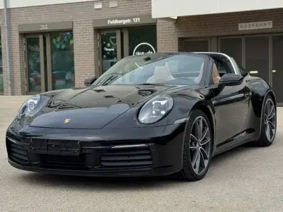 Occasion Porsche 911 Targa 4S Sport 450 PK (330 kW) 2021 Zwart Cabriolet