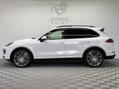 Gebraucht Porsche Cayenne S Diesel 385 PS (283 kW) 2017 Weiß SUV