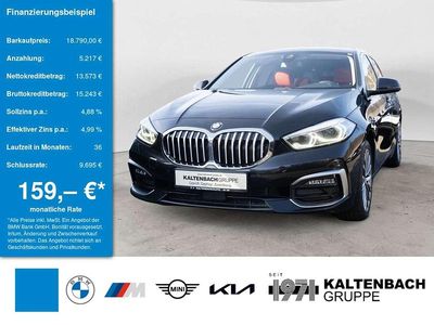 Second-hand BMW 118 Luxury Line 150 CP (110 kW) 2020 Negru Hatchback