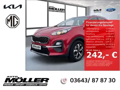 Gebraucht Kia Sportage Vision 136 PS (100 kW) 2021 Infrarot metallic SUV