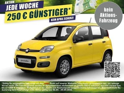 Neu Fiat Panda S 69 PS (50 kW) 2025 Positano gelb Kleinwagen