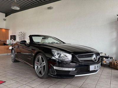 Gebraucht Mercedes SL63 AMG AMG 537 PS (394 kW) 2012 Schwarz Cabrio