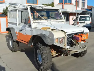 Gebraucht Land Rover Defender 122 PS (89 kW) 2001 Weiß SUV