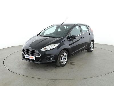 Schwarz Gebraucht 2015 Ford Fiesta Titanium Kleinwagen | 7.670 € (Fairer Preis)