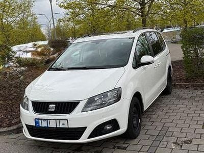 Gebraucht Seat Alhambra Style 150 PS (110 kW) 2013 Weiß Van / Kleinbus