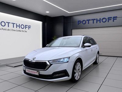 Gebraucht Skoda Octavia Ambition 204 PS (150 kW) 2021 Weiss Kombi