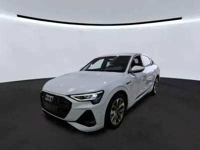 Brugt Audi e-tron Sportback S-Line 230 kW (313 HK) 2022 Hvid SUV