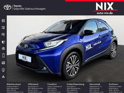 Neu Toyota Aygo X 72 PS (52 kW) 2025 Juniperblue / black mica SUV
