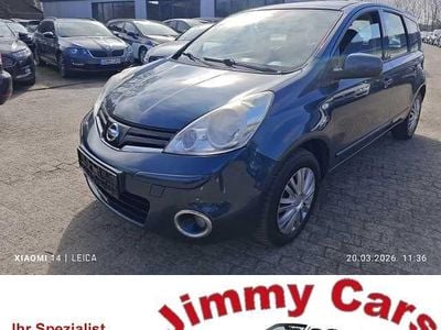 Gebraucht Nissan Note I-Way 88 PS (64 kW) 2012 Blau Kleinwagen