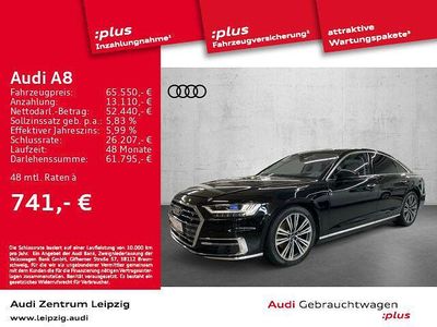Usata Audi A8 Ambiente 286 CV (210 kW) 2021 Nero Berlina