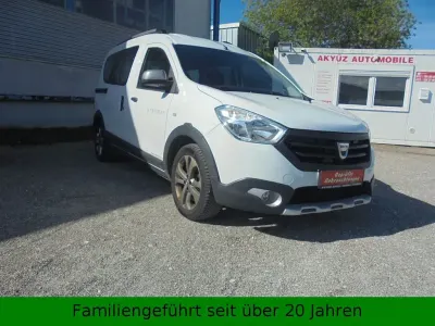 Gebraucht Dacia Dokker Stepway 90 PS (66 kW) 2015 Weiß Van / Kleinbus
