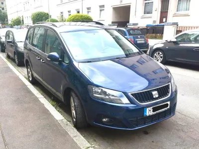 Gebraucht Seat Alhambra 140 PS (102 kW) 2011 Blau Van / Kleinbus