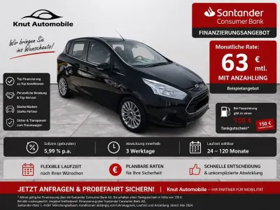 Brugt Ford B-MAX Titanium 125 HK (91 kW) 2014 Sort MPV