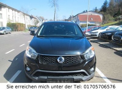 Usata SsangYong Korando Crystal 175 CV (128 kW) 2014 Nero SUV