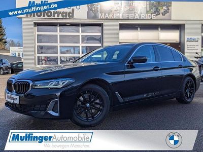 Gebraucht BMW 520 Luxury Line 190 PS (139 kW) 2022 Saphirschwarz (metallic) Limousine