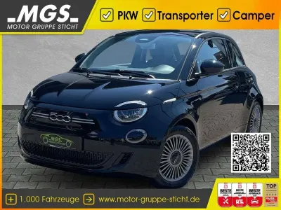 Second-hand Fiat 500e Icon 69 kW (95 CP) 2023 Negru Hatchback
