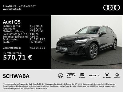Gebraucht Audi Q5 S-Line 367 PS (269 kW) 2022 Mythosschwarz metallic SUV