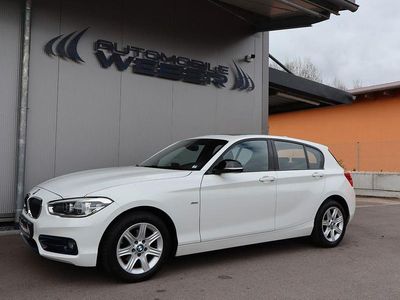 Gebraucht BMW 116 Sport Line 116 PS (85 kW) 2015 Weiß Kleinwagen