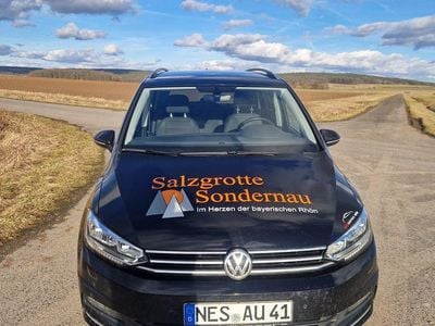 Gebraucht VW Touran Highline 150 PS (110 kW) 2018 Schwarz Van / Kleinbus