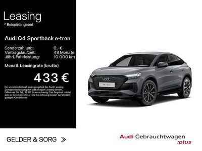 Gebraucht Audi Q4 Sportback e-tron Ambiente 210 kW (286 PS) 2025 Kieselgrau SUV