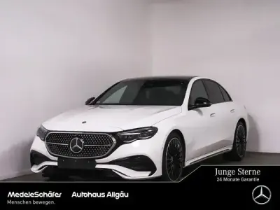 Gebraucht Mercedes E220 AMG 360 PS (264 kW) 2025 Unilack polarweiß uni Limousine