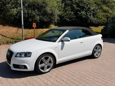 Gebraucht Audi A3 Cabriolet S-Line 160 PS (117 kW) 2012 Weiß Cabrio