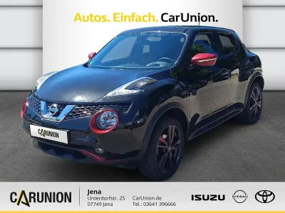 Używany Nissan Juke N-Connecta 116 KM (85 kW) 2017 Czerwony SUV