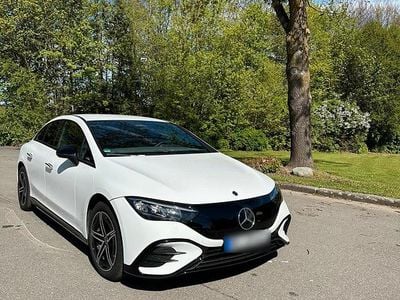 Gebraucht Mercedes EQE300 AMG 180 kW (245 PS) 2023 Weiß Limousine