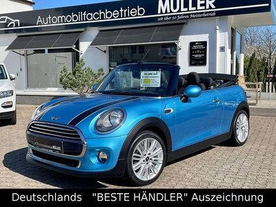 Gebraucht Mini Cooper Cabriolet 136 PS (100 kW) 2017 Blau Cabrio