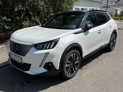 Gebraucht Peugeot e-2008 GTi 100 kW (136 PS) 2021 Weiß SUV