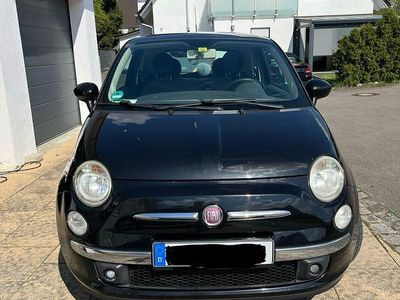 Usata Fiat 500 Lounge 69 CV (50 kW) 2009 Nero Cabrio