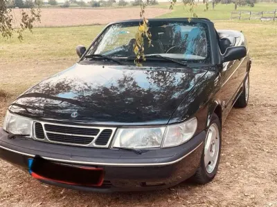 Gebraucht Saab 900 Cabriolet 150 PS (110 kW) 1997 Schwarz Cabrio