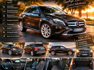 Gebraucht Mercedes GLA200 156 PS (114 kW) 2015 Braun SUV
