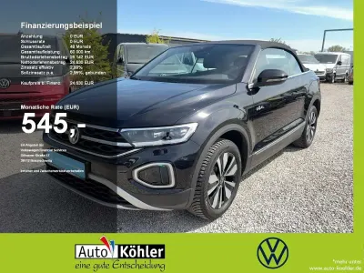 Gebraucht VW T-Roc Cabriolet Goal 116 PS (85 kW) 2025 Deep black perleffekt Cabrio