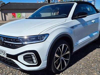 Second-hand VW T-Roc Cabriolet R-line 150 CP (110 kW) 2025 Alb Cabrio