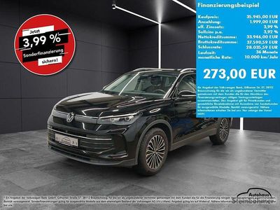 Grenadillschwarz (schwarz) Gebraucht 2025 VW Tiguan Goal SUV | 35.945 € (Superpreis)