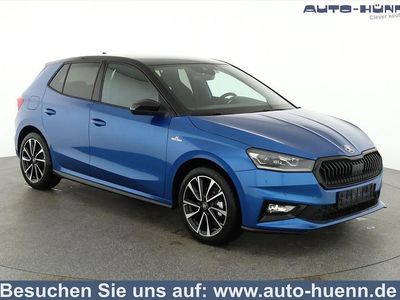 Race blau metallic/ dach black magic perleffekt Neu 2025 Skoda Fabia Monte Carlo Limousine | 23.495 € (Etwas zu teuer)