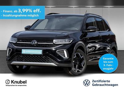 Brugt VW T-Cross R-line 116 HK (85 kW) 2025 Sort SUV