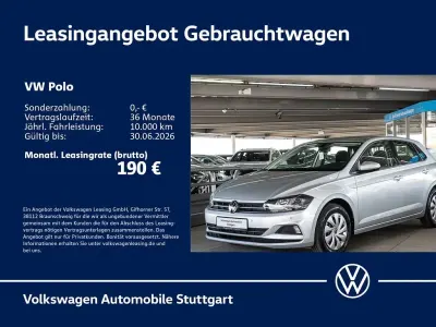 Gebraucht VW Polo Comfortline 80 PS (58 kW) 2021 Silber Kleinwagen